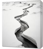 Obraz 50x60cm Szczeliny Mrozu