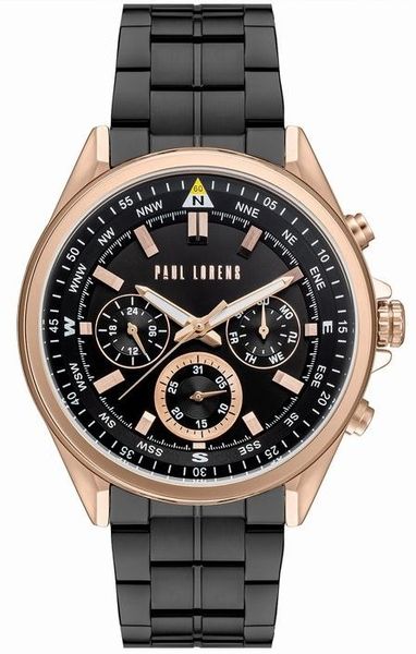 zegarek męski paul lorens pl20009b-1a4 + box zdjęcie 1