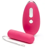 happy rabbit knicker vibe pink - zdalny system wibracyjny z figami