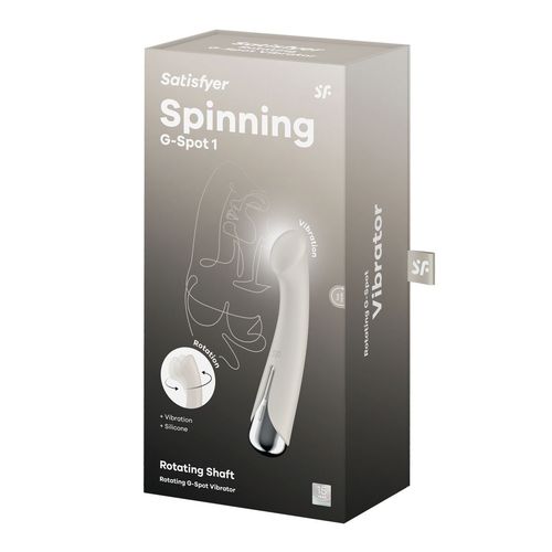 Wibrator punktu G Satisfyer Spinning G-Spot 1 Biały na Arena.pl