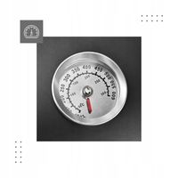 GRILL WĘGLOWY OGRODOWY WĘDZARNIA MARK ADLER ROAST 7.0 NA KÓŁKACH TERMOMETR