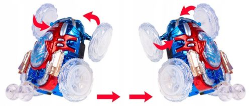 KASKADER SAMOCHÓD KOSMITA AKROBATA TWISTER AUTO STEROWANE DLA DZIECI PILOT na Arena.pl