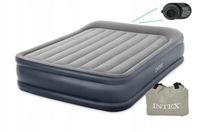 Łóżko Materac z pompką Deluxe Pillow 152 X 203 X 42 cm 64136 Intex
