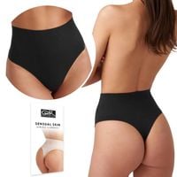 GATTA STRING CORRECT stringi z wysokim stanem majtki WYSZCZUPLAJĄCE - L