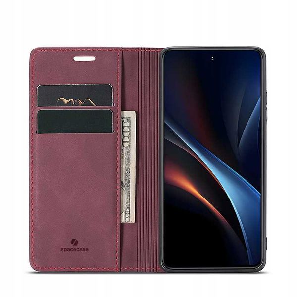 Spacecase Wallet Galaxy S25 Ultra Red zdjęcie 5