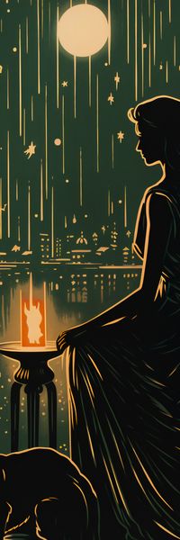 Plakat 30,5x91,5cm Nocne Szeptanie zdjęcie 1