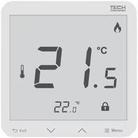 TECH R-8PB PLUS Regulator bezprzewodowy dwustanowy biały 5696