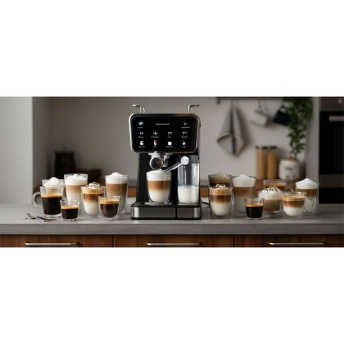 Ekspres do kawy kolbowy spieniacz do mleka 20 bar Berdsen BD-773 czarny na Arena.pl