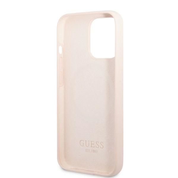 Etui Guess do iPhone 13 Pro Max, Różowy, MagSafe zdjęcie 7
