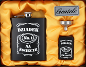 Piersiówka + Zapalniczka Benzynowa dla Dziadka Prezent