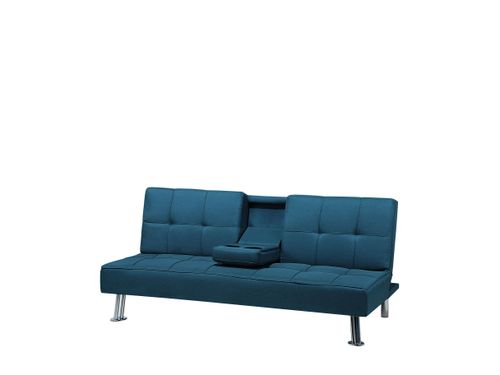 Sofa rozkładana niebieska ROXEN na Arena.pl