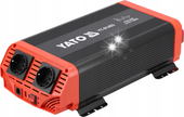 YATO PRZETWORNICA NAPIĘCIA PRĄDU STAŁEGO 12/230V 1000W USB-C CZYSTY SINUS