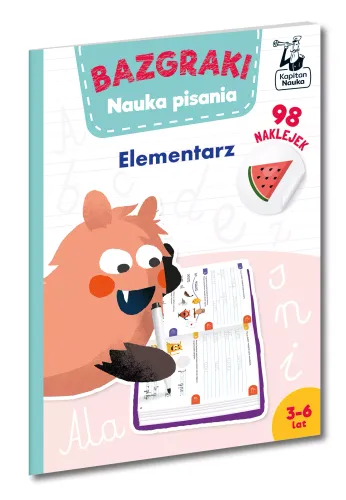 Bazgraki. Nauka Pisania. Elementarz. Kapitan Nauka na Arena.pl