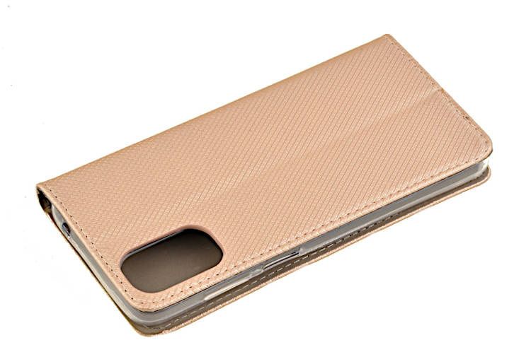 Etui Smart do Motorola Moto G22 / E32 / E32S złoty zdjęcie 5