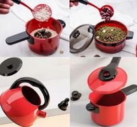 AKCESORIA KUCHENNE DLA DZIECI ZESTAW MINI GARNKI NACZYNIA SZTUĆĆE ZI-31