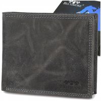 Męski portfel skórzany klasyczny duży poziomy czarny skóra nat Beltimore