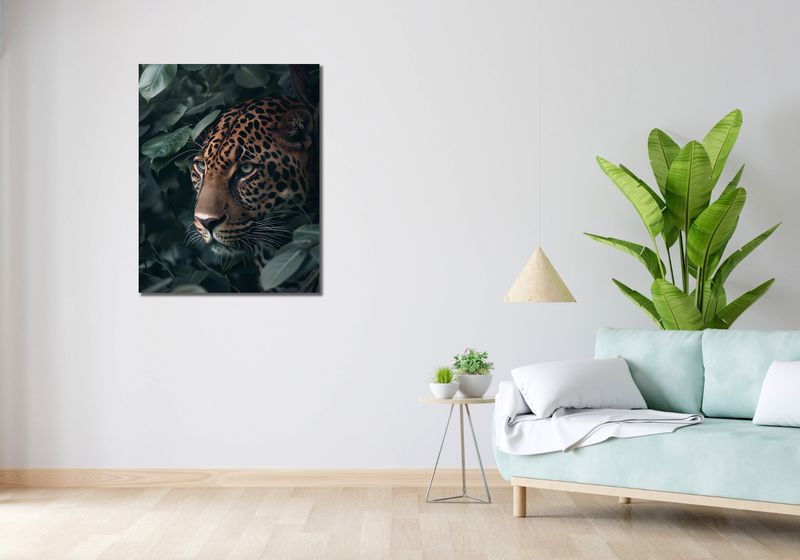 Obraz 70x90cm Schowany w Cieniu zdjęcie 2