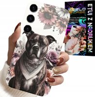 ETUI DO SAMSUNG GALAXY S23 - PITBULL GROŹNE PSY FUTERAŁ PLECKI CASE