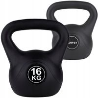 KETTLEBELL KETTLE ODWAŻNIK OBIĄŻENIE DO ĆWICZEŃ FUNFIT GYM&FITNESS 16 KG
