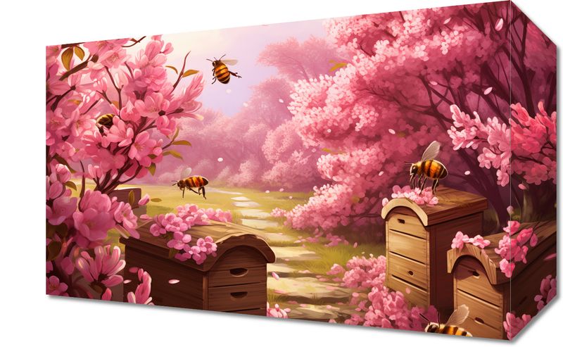 Obraz 30x20cm Życie w Ulach zdjęcie 1