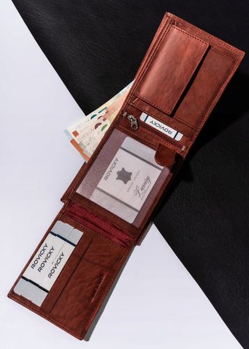 duży, skórzany portfel męski w orientacji poziomej - always wild na Arena.pl