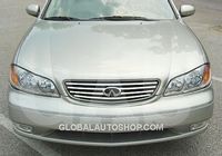 Infiniti I35 - Chromowane Listwy Grill Chrom Atrapy Zderzaka Tuning
