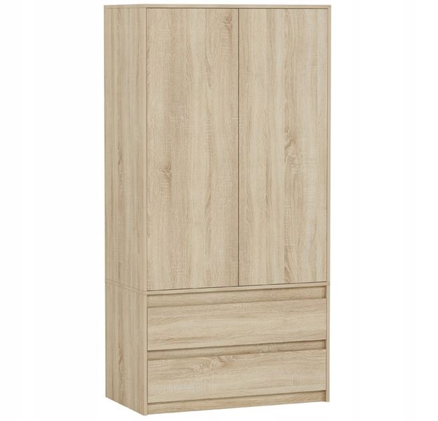 Szafa garderoba 90cm 2d 2sz sonoma B-9 zdjęcie 8