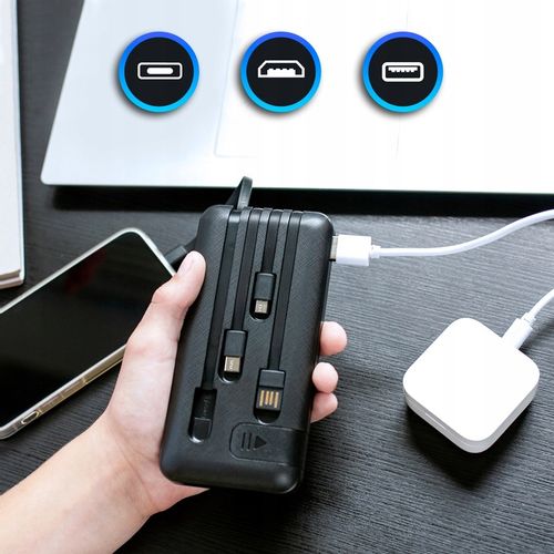 Powerbank 20000 mAh USB-C + KABLE PODSTAWKA na Arena.pl