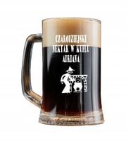 duży KUFEL do Piwa na PREZENT z GRAWEREM napisem