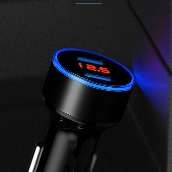 Zestaw 5 X Ładowarka Samochodowa 2 xUSB 3,1A LED zdjęcie 4