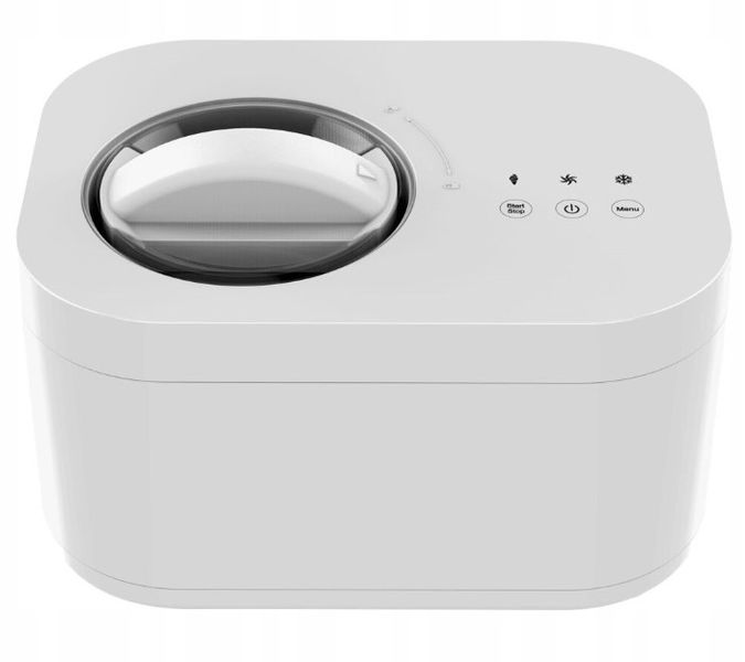 Maszyna do lodów biała 100W, 1 litr zdjęcie 1