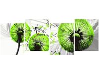 45CM 120CM ZEGAR 4 ELEM DMUCHAWCE KOLORZE LIMONKI ŚCIENNY