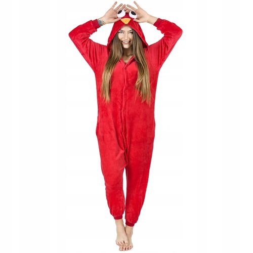 ELMO POTWÓR PIŻAMA KIGURUMI KOMBINEZON ONESIE XL na Arena.pl
