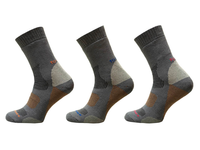 Skarpetki thermo frotte CAMO szare bawełna czesana 3 pary 42-44