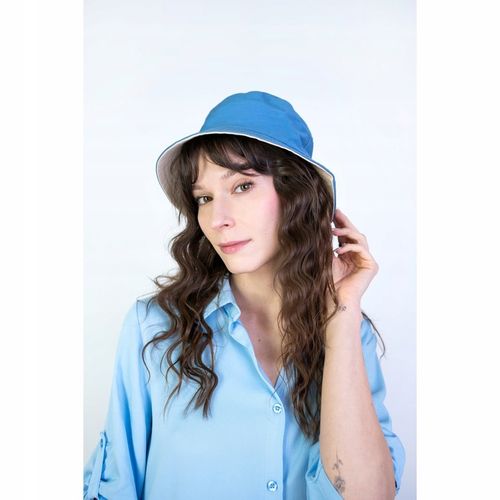 HIT! Kapelusz Double bucket bawełna cz23103-2 na Arena.pl