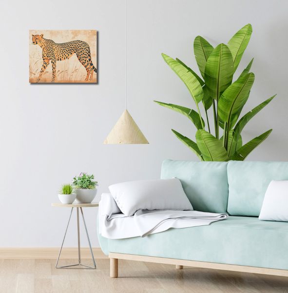 Obraz 40x30cm Gepard w Ruchu zdjęcie 2