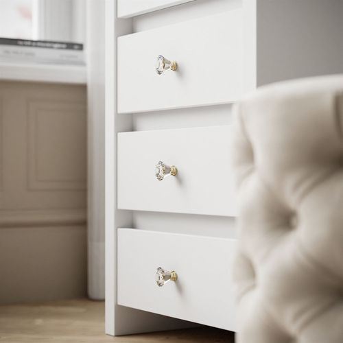 Toaletka kosmetyczna GLAMOUR ELITE z oświetleniem w cenie ! Makijaż Wizaż na Arena.pl