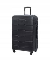 Walizka Duża Podróżna Na Kółkach Twarda ABS PUCCINI Czarna ABS024A-1