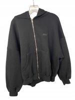 Bluza oversize rozpinana The Tracksuit Club r. M Czarna