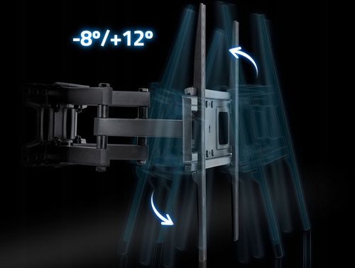 UCHWYT ŚCIENNY DO TELEWIZORA TV 23-60 cali wieszak obrotowy MEGA MOCNY na Arena.pl