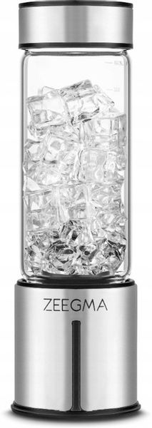 Blender Przenośny Bezprzewodowy DUŻY 465ml 300W ZEEGMA Go Plus SREBRNY zdjęcie 16