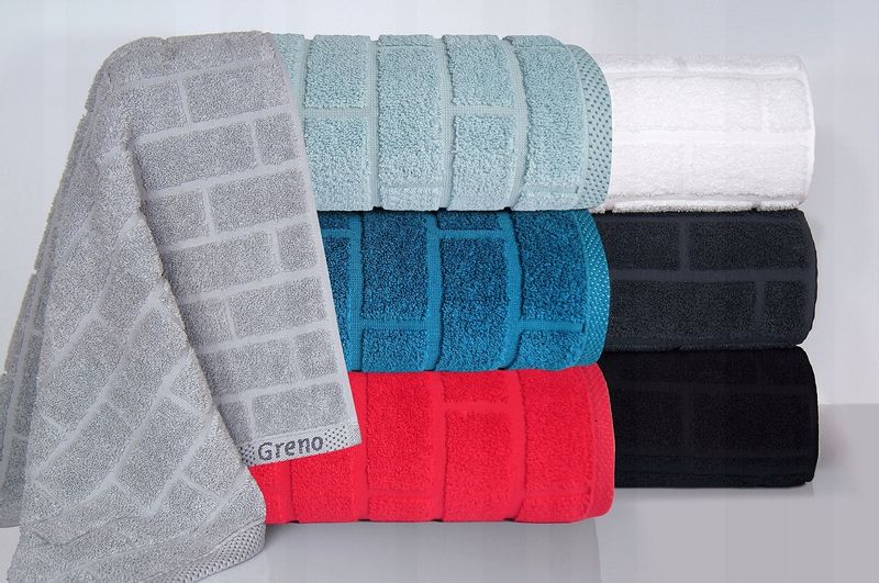 Ręcznik Brick 50x90 Greno terra zdjęcie 7