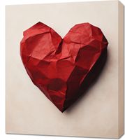 Obraz 60x70cm Kreślone Serce