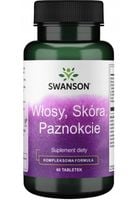 Swanson Włosy skóra paznokcie zmniejsza łamliwość SKRZYP POLNY 60szt