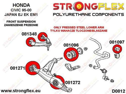 Tuleja wahacza przedniego górnego na Arena.pl