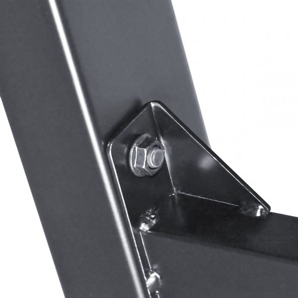 Emaga Biurko do komputera dla gracza BITUXX czarne komputerowe MDF solidne zdjęcie 11