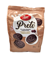 IGA CIASTKA PRETO Z KREMEM CAPPUCCINO 300G