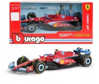 BBURAGO MODEL BOLID F1 Ferrari SF-24 GP Miami 2024 Carlos Sainz 1:43