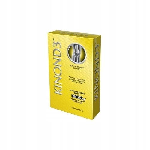 KINON D3 witamina K2 MK-7 + D3, 30 tabletek zdjęcie 1