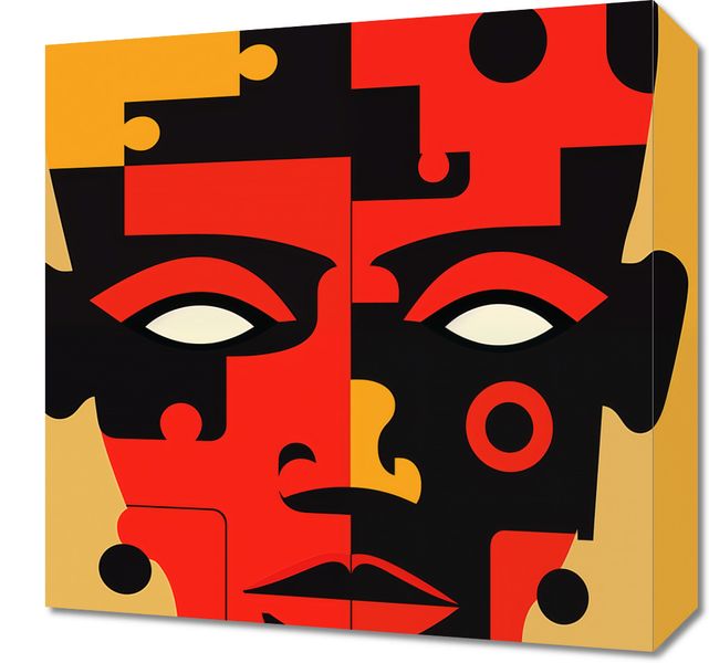 Obraz 40x40cm Puzzle Tożsamości zdjęcie 1